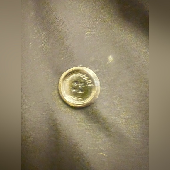 Authentic Burberry Brit Trench Coat Size 4 in Black with Belt & Hood With Rim - Picture 4 of 15